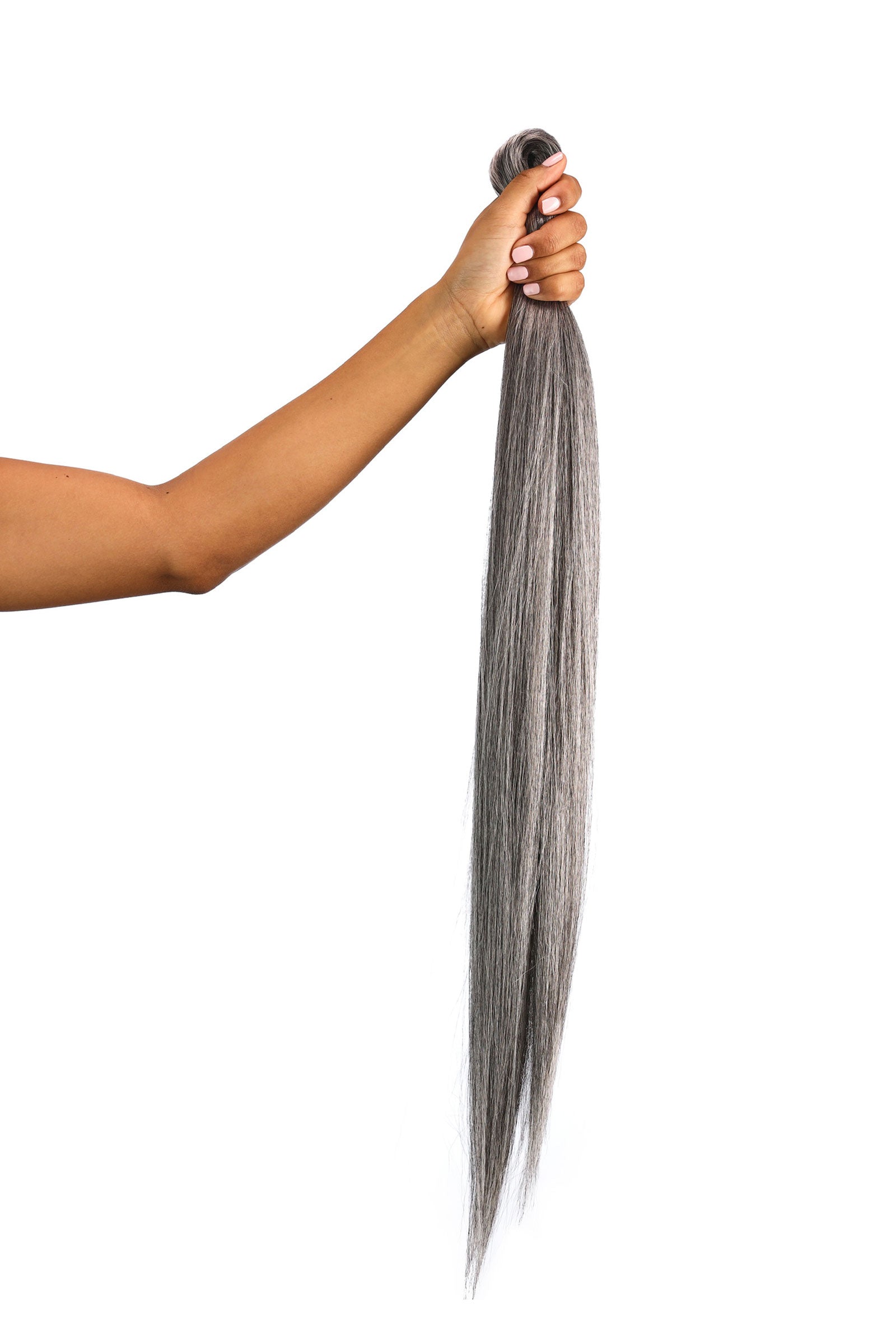 #51 Platinum (Silver) | Non-Toxic Synthetic Braiding Hair
