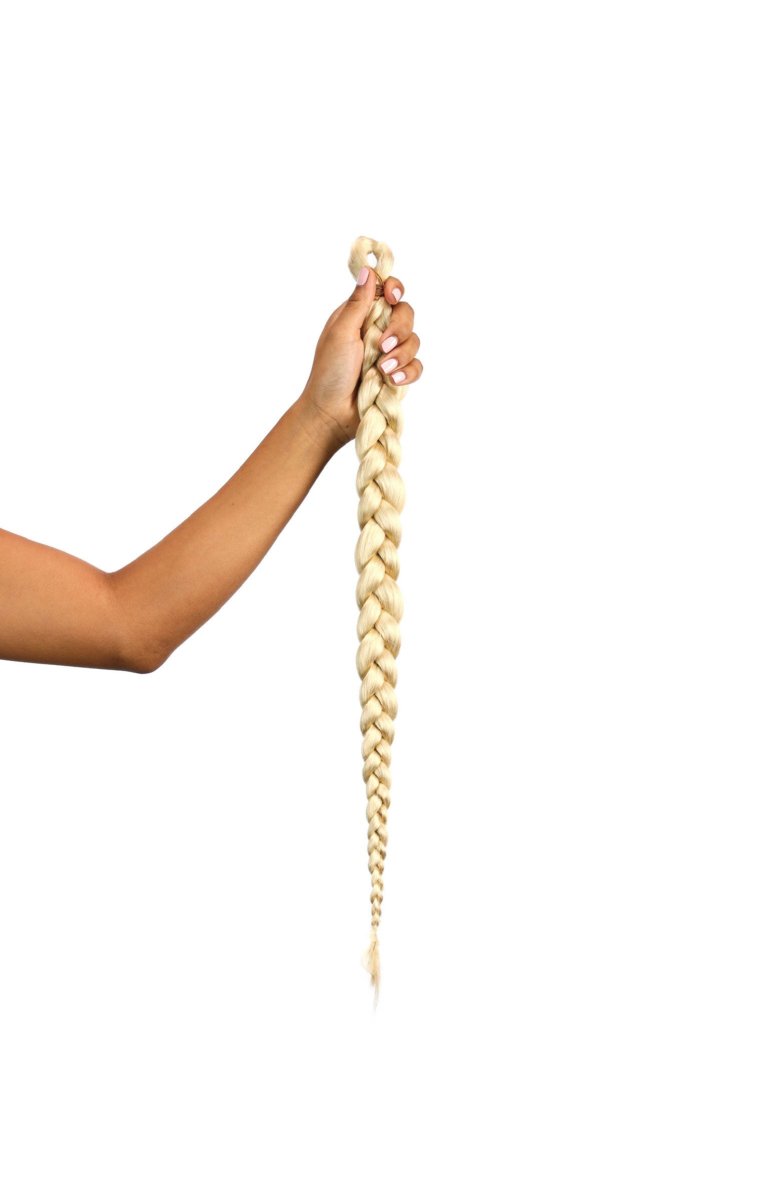 #613 Champagne (Platinum Blonde) | Non-Toxic Synthetic Braiding Hair