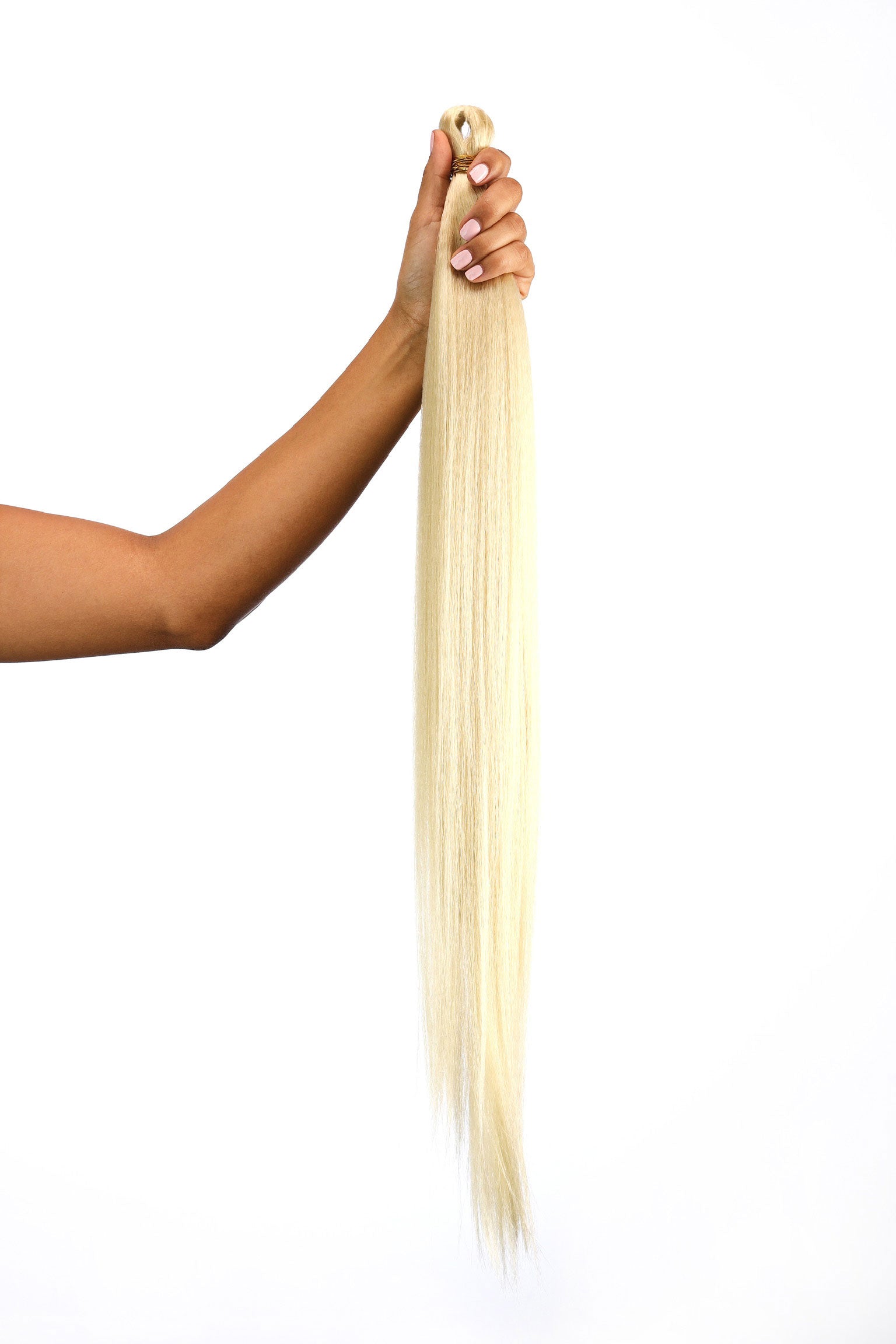 #613 Champagne (Platinum Blonde) | Non-Toxic Synthetic Braiding Hair