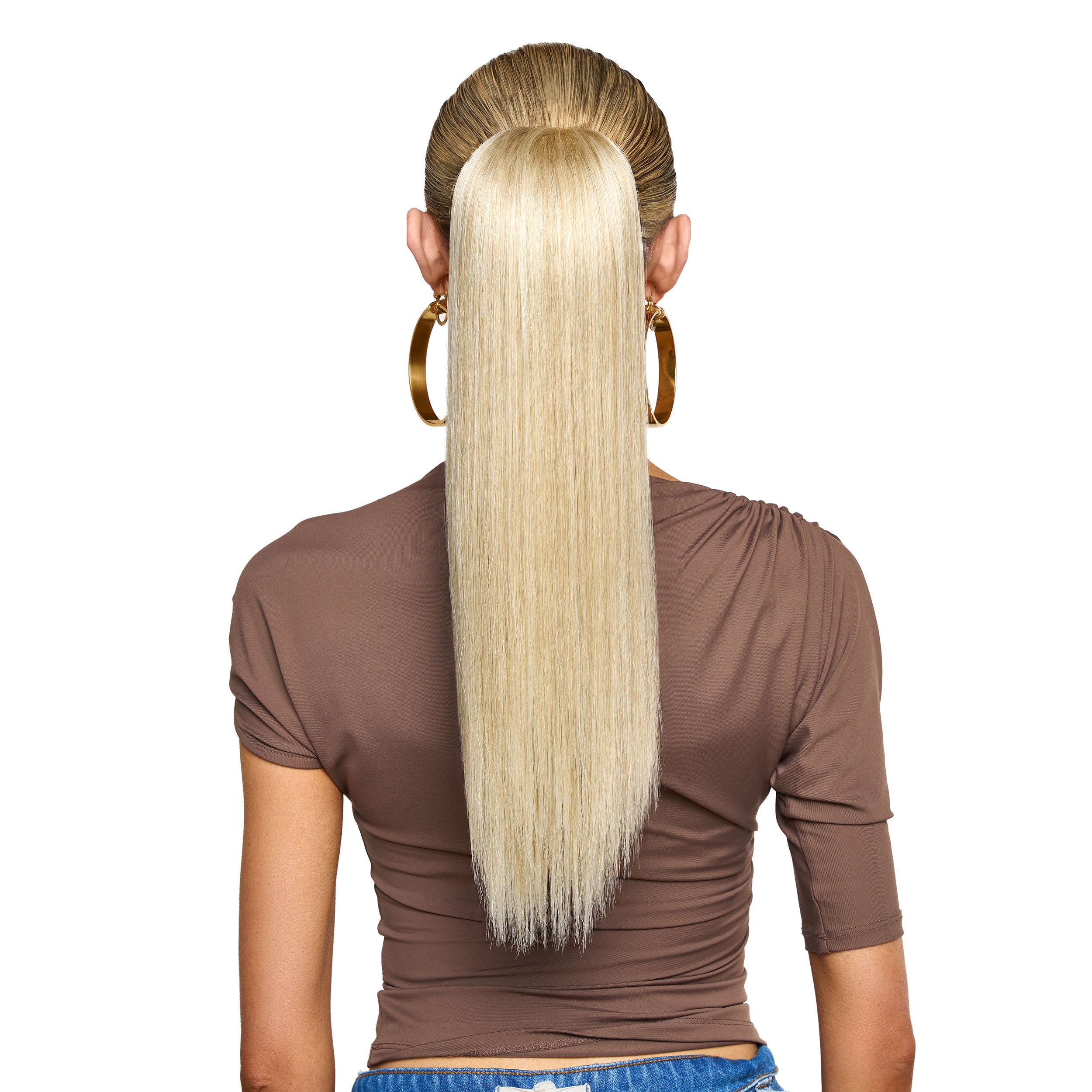 Honey Blonde | Non-Toxic Synthetic Straight Ponytail (Limited Edition)