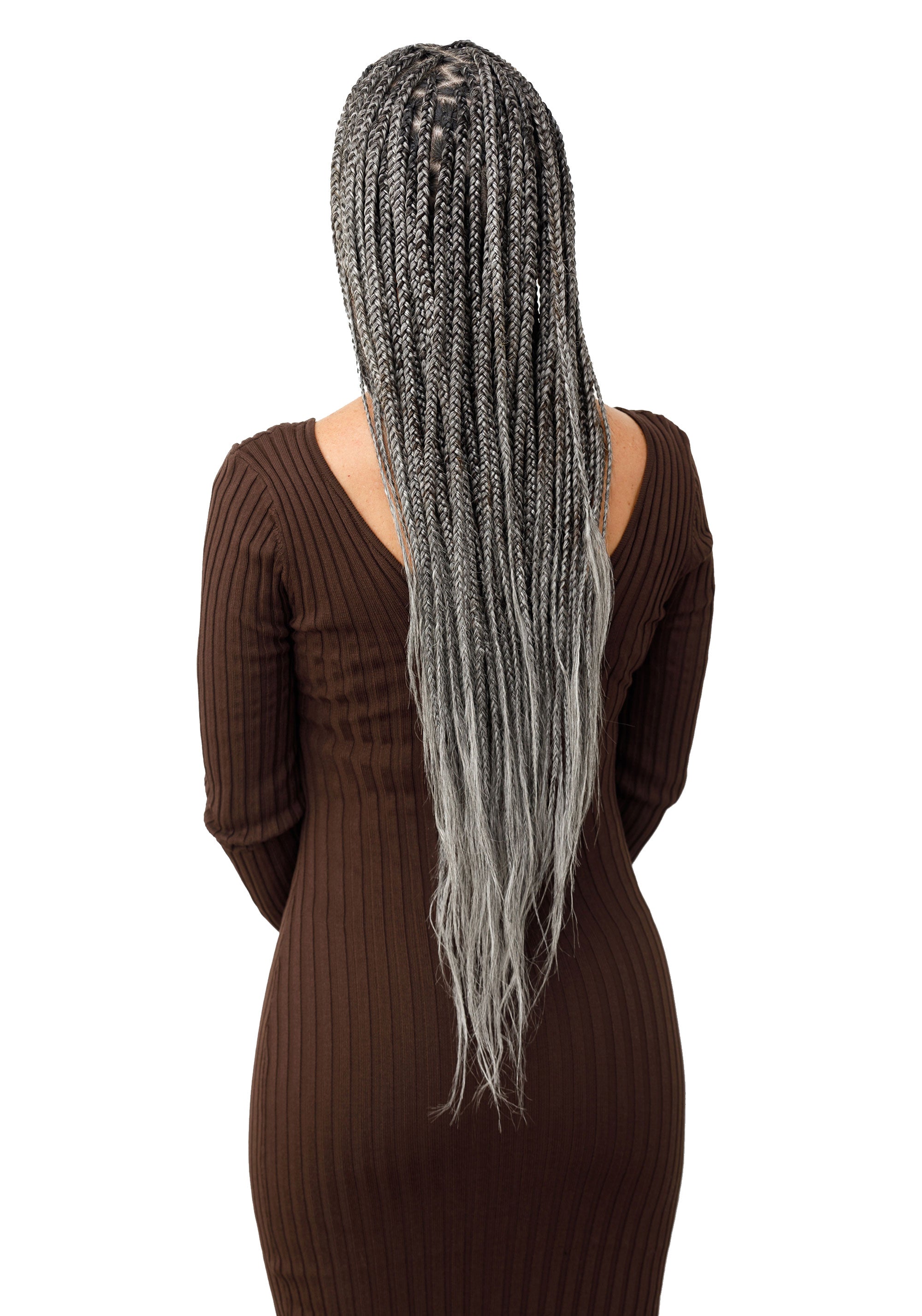 #51 Platinum (Silver) | Non-Toxic Synthetic Braiding Hair