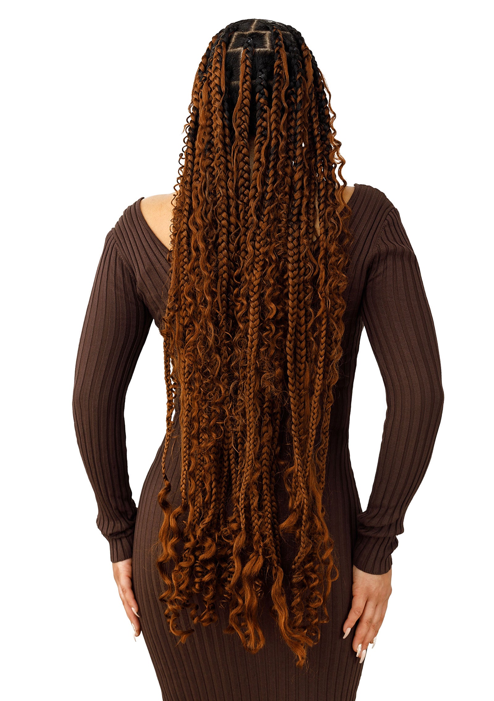 #30 Spice (Reddish Brown) | Non-Toxic Synthetic Braiding Hair