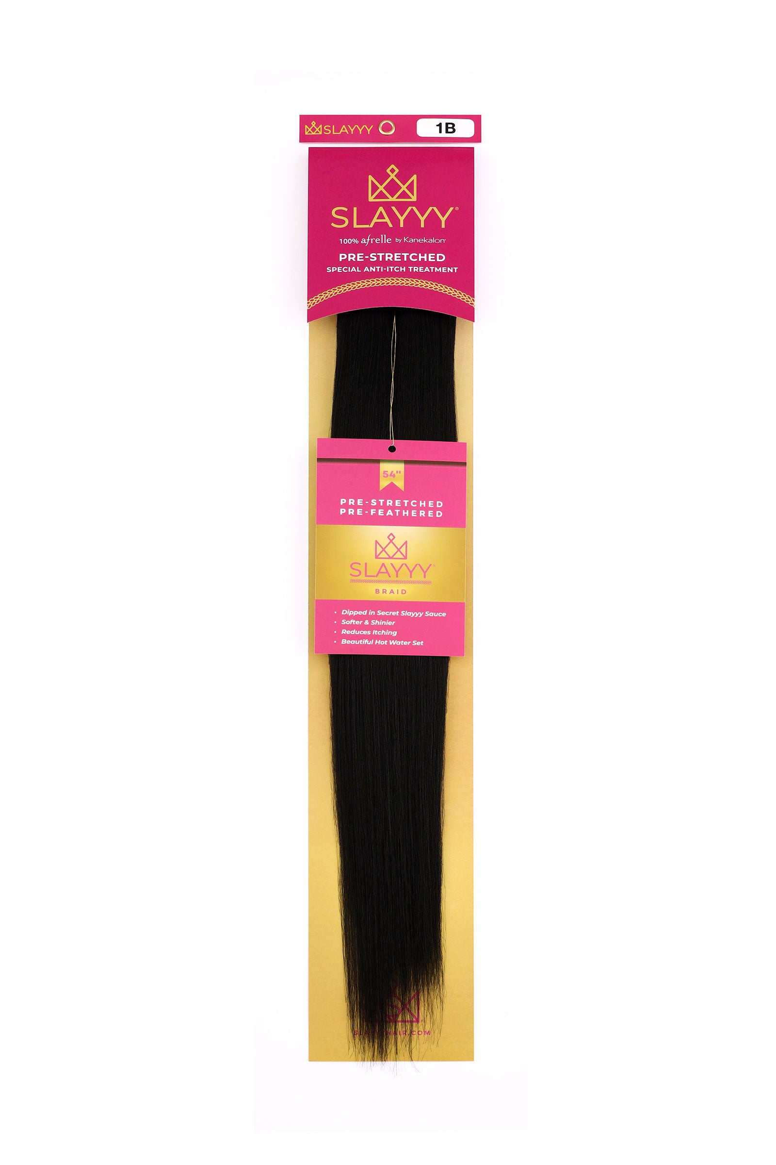 #1B SHADOW – Off Black | Non-Toxic Synthetic Braiding Hair