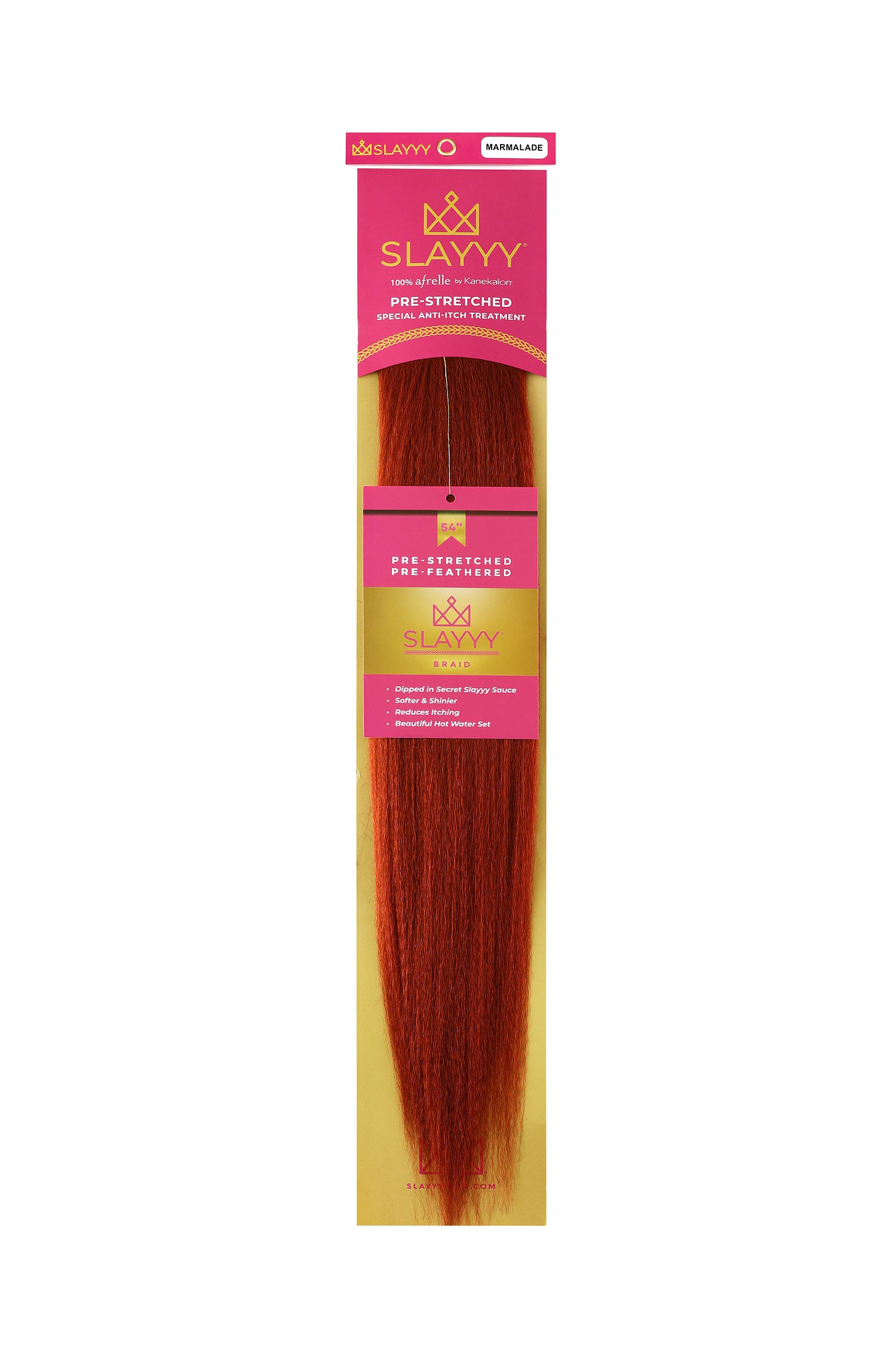 #350 Marmalade (Ginger) | Non-Toxic Synthetic Braiding Hair
