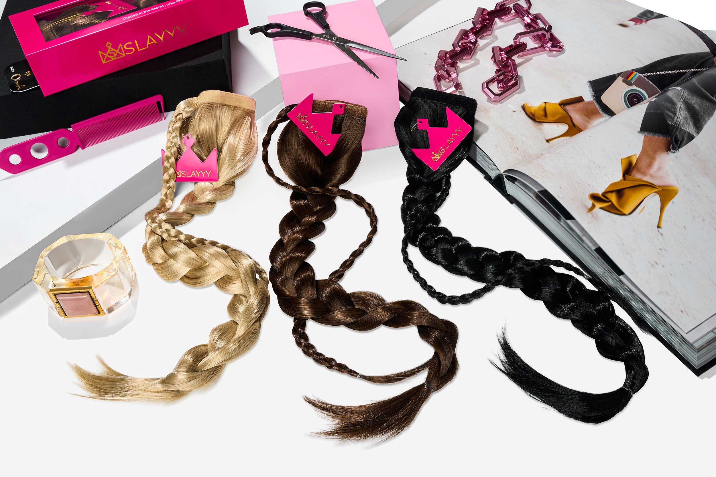 Limited Edition Honey Non-Toxic Synthetic Braided Ponytail