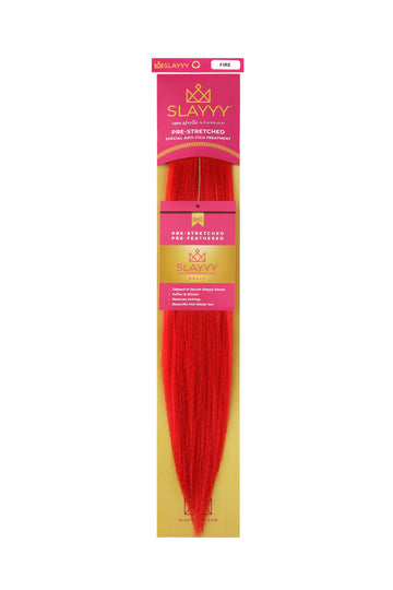 FIRE Red Non-Toxic Synthetic Braiding Hair