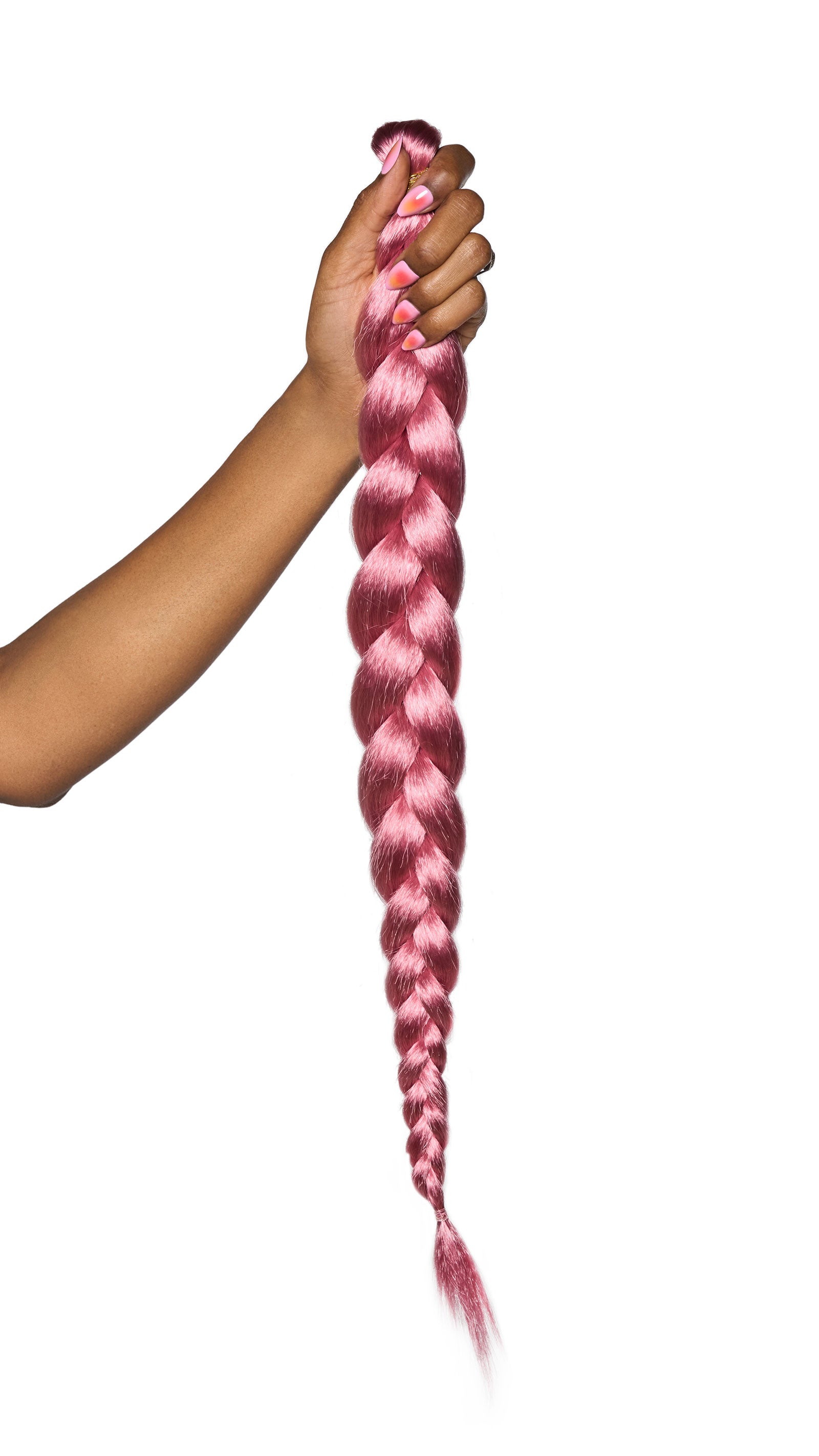 Rosé (Pink) | Non-Toxic Synthetic Braiding Hair – Limited Edition