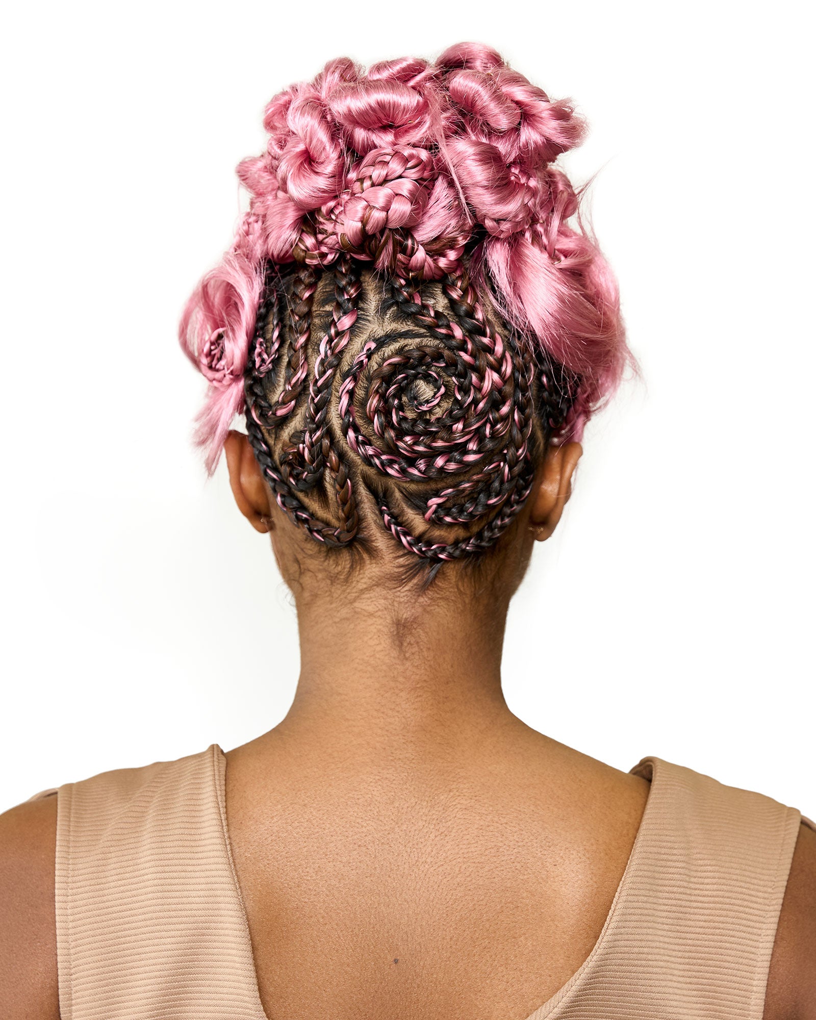 Rosé (Pink) | Non-Toxic Synthetic Braiding Hair – Limited Edition