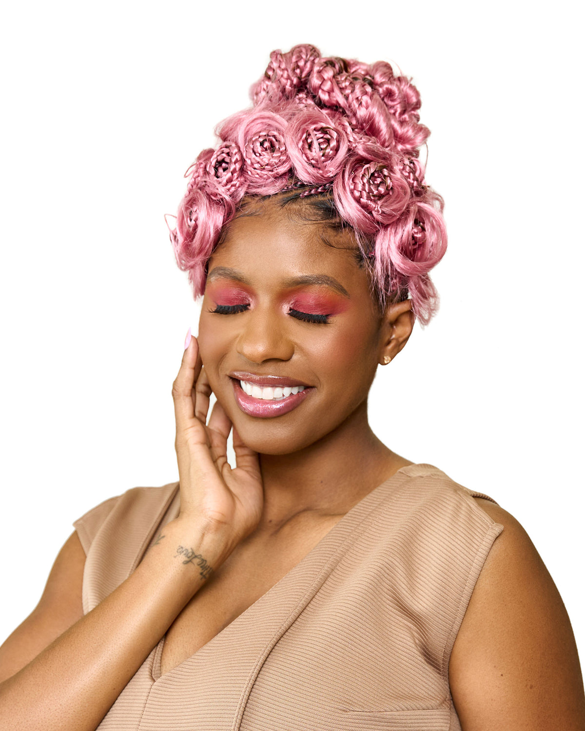 Rosé Non Toxic Synthetic Braiding – Limited Edition